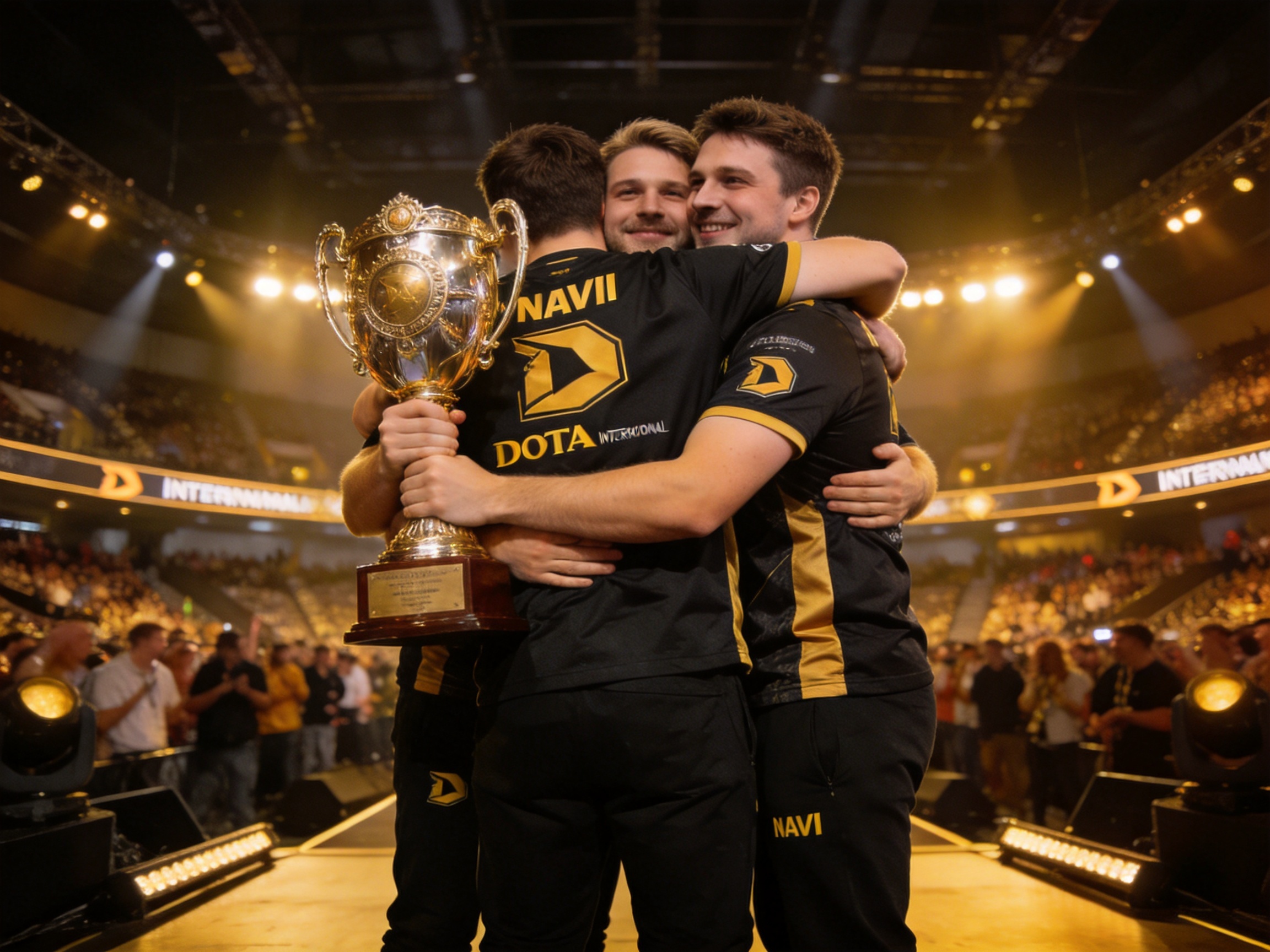 雷火电竞官网DOTA2国际邀请赛NAVI战队夺冠图